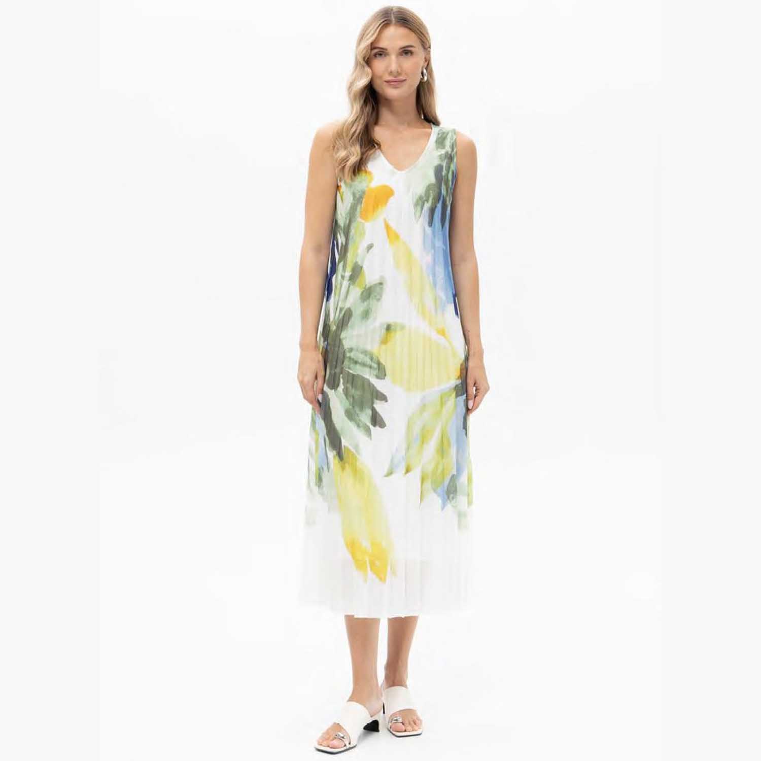 PASSIONI 19180 DRESS-GREEN 2 PASSIONI 19180 DRESS-GREEN - Image 2