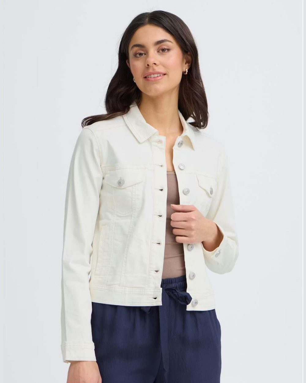 FRANSA 20609189 JACKET-WHITE