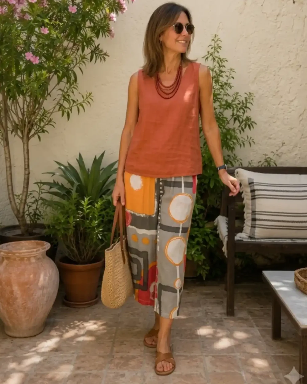 Obsessions Fashion 9 TARA VAO 4527E MALIKA TROUSERS-MULTI