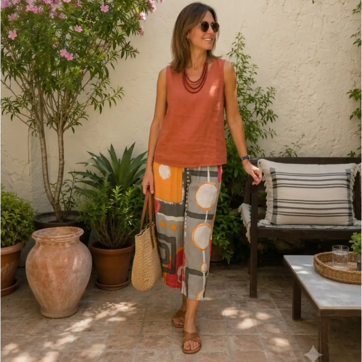 TARA VAO 4527E MALIKA TROUSERS-MULTI 1 TARA VAO 4527E MALIKA TROUSERS-MULTI