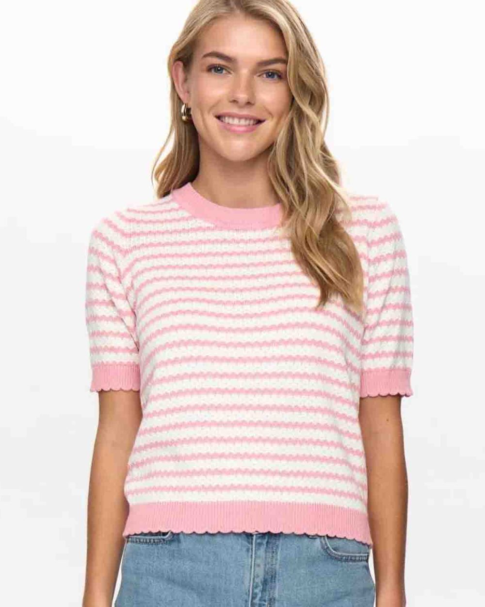 NUMPH 704299 STRIPE JUMPER-PEONY