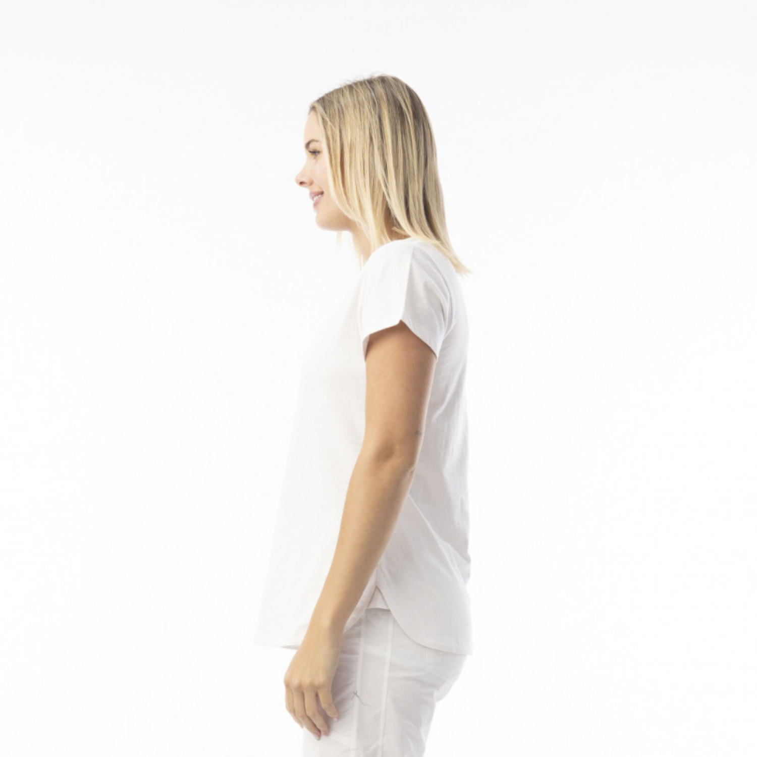 ORIENTIQUE 92129 T-SHIRT-WHITE 3 ORIENTIQUE 92129 T-SHIRT-WHITE - Image 3