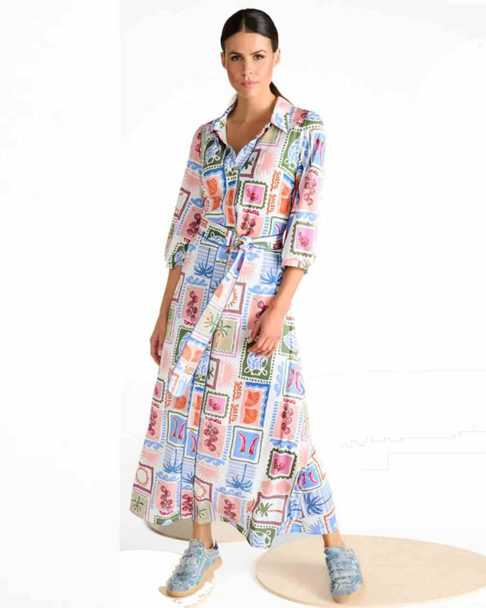 K-DESIGN C302-P096-DRESS MULTI