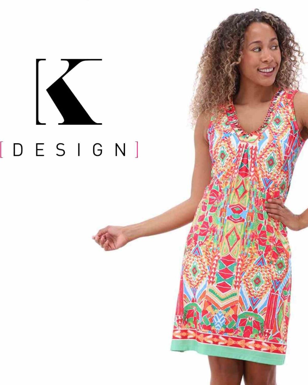 K-DESIGN C310-P094 DRESS-MULTI