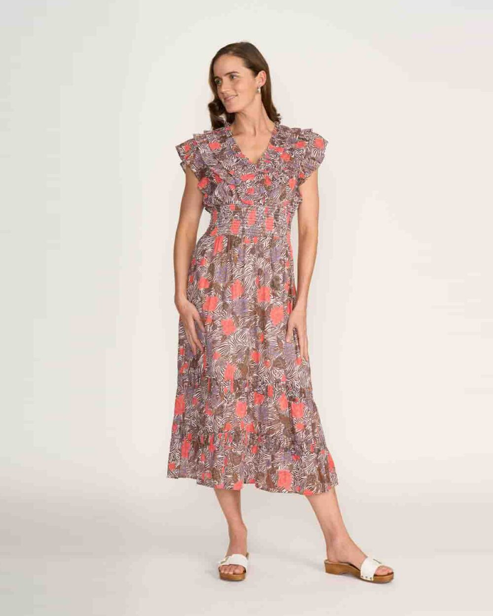 FOIL FO8202 BEST ODDS DRESS-JAVA MIX