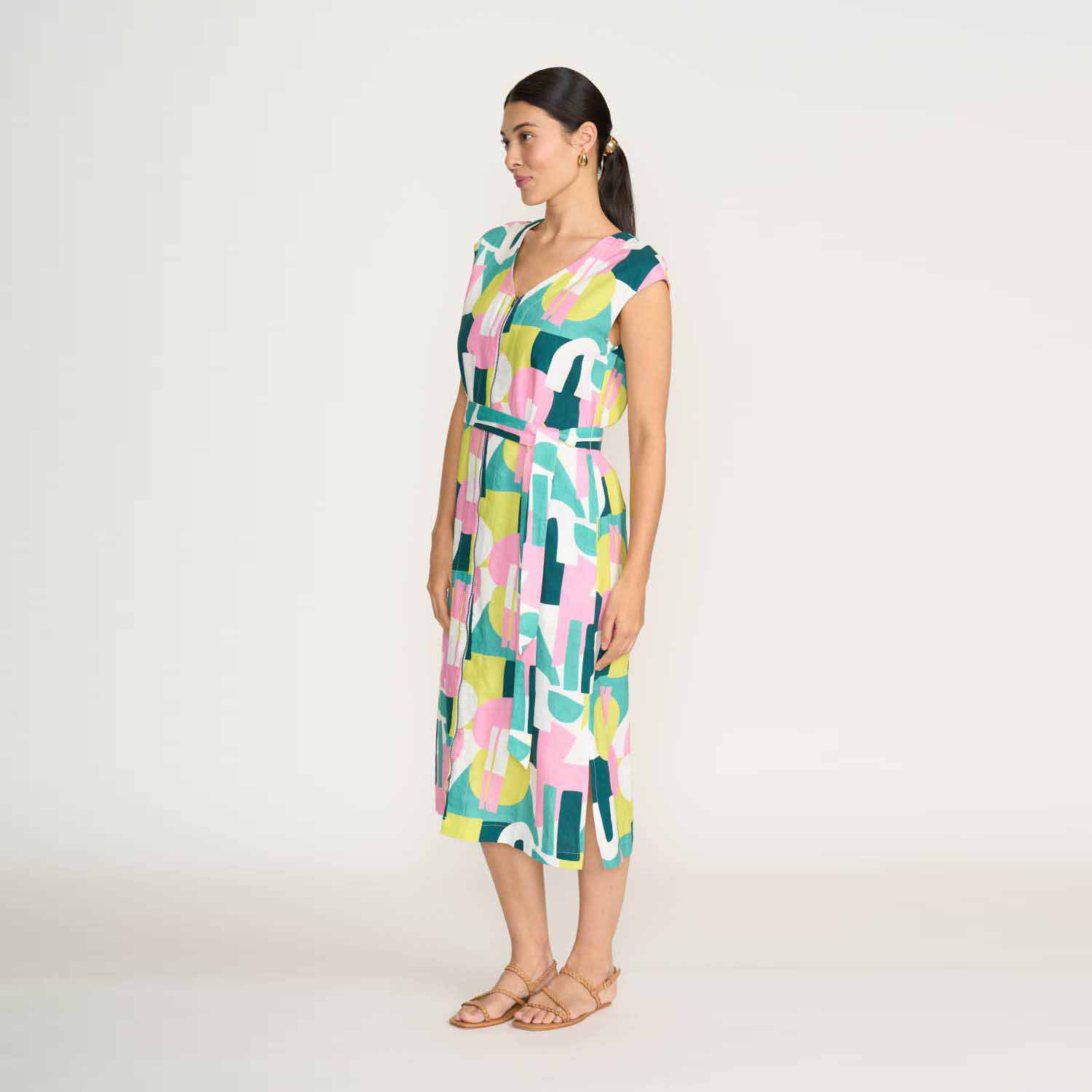FOIL FO8294 U LITTLE ZIPPER DRESS-SPECTRUM 3 FOIL FO8294 U LITTLE ZIPPER DRESS-SPECTRUM - Image 3