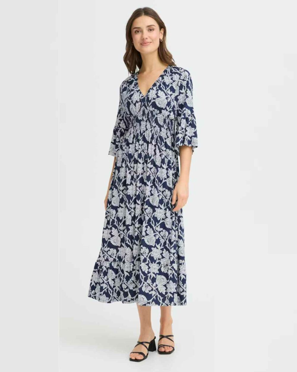 FRANSA 20617797 DRESS-PRINT FRAMY BLOOM