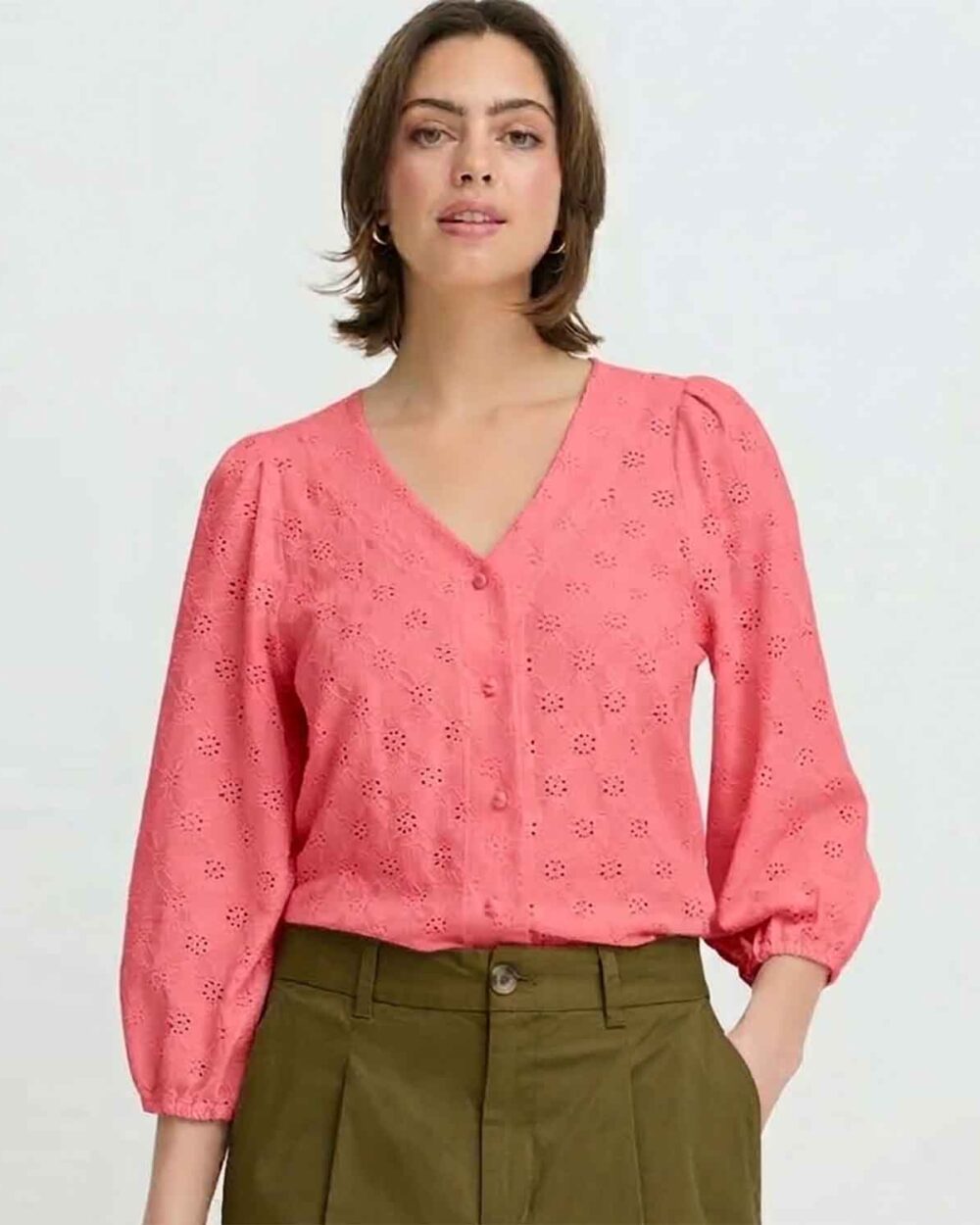 FRANSA 20617941 SHIRT-HONEYSUCKLE FRIMIRA