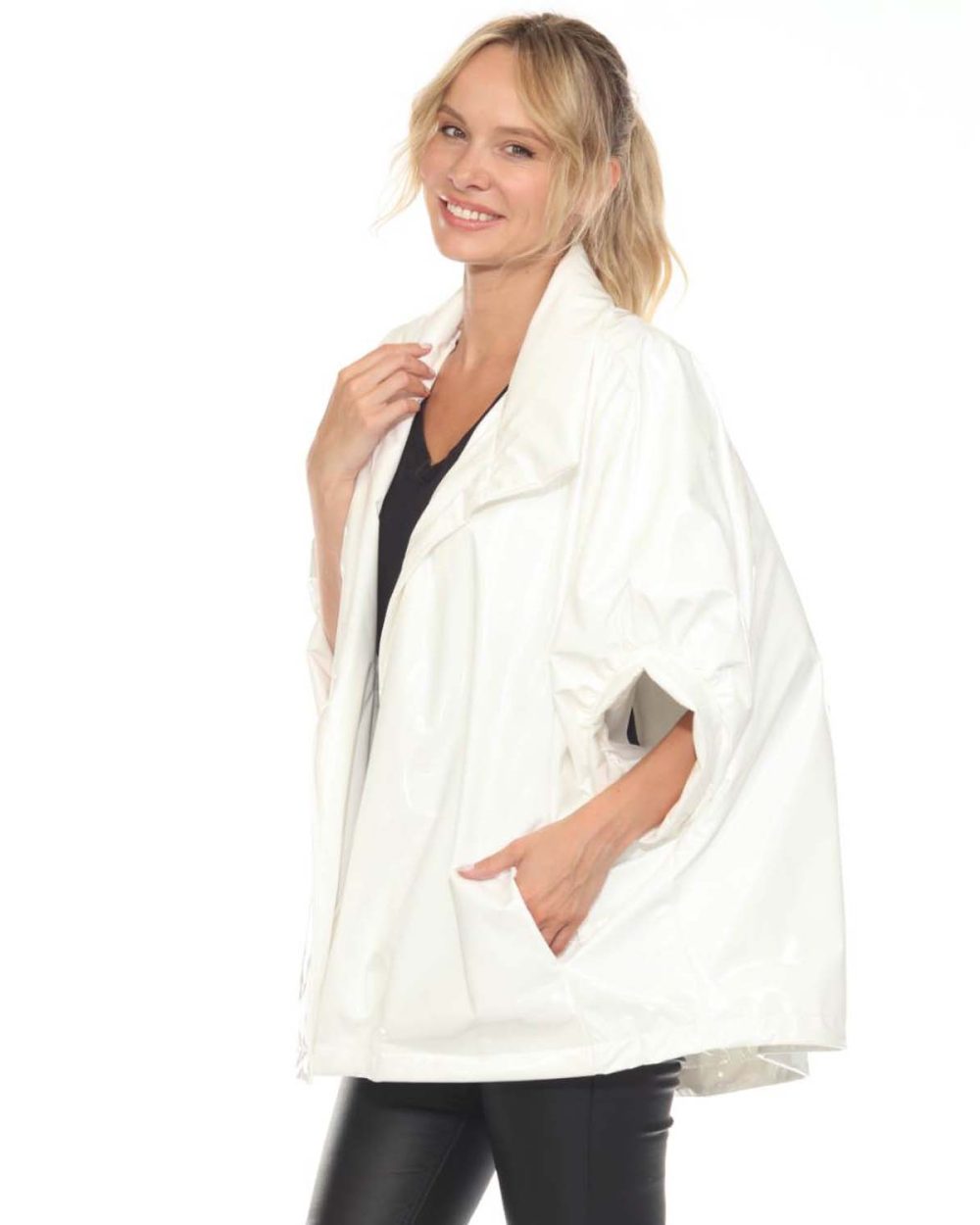 OOPERA J6228 COAT-WHITE