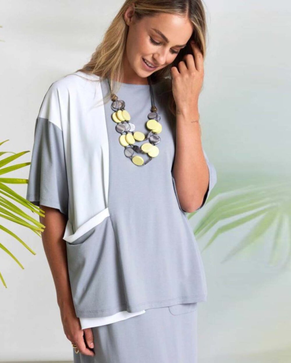 NAYA NAS26178 PANEL TOP-DOVE