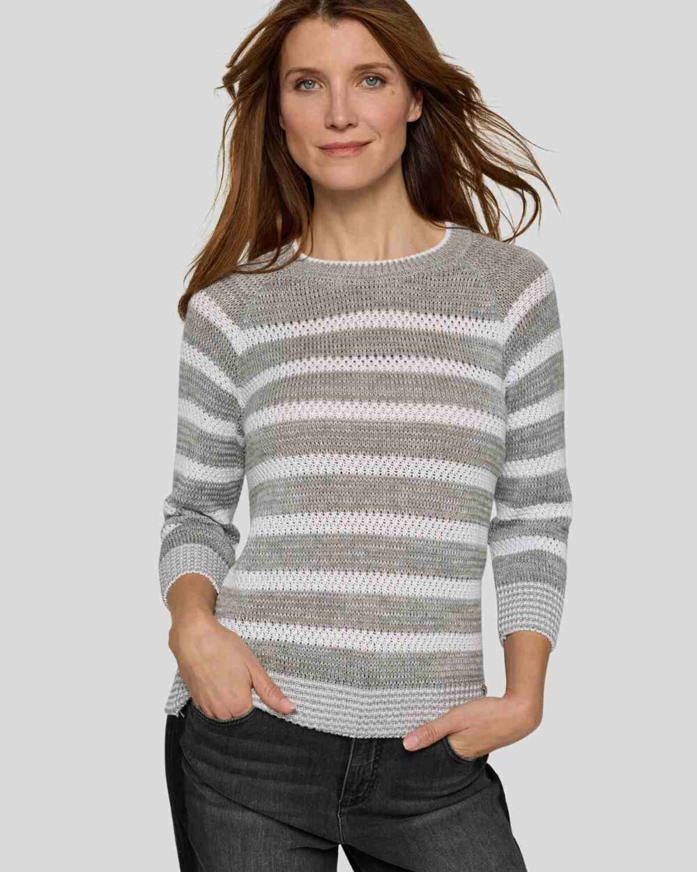 RABE 56-117612  JUMPER-LIGHT GREY