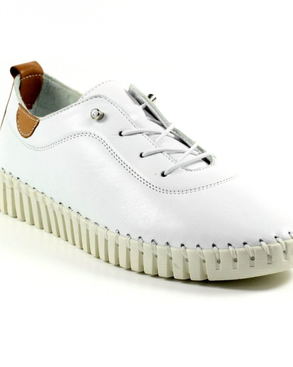 LUNAR FLM011 FLAMBOROUGH SHOE-WHITE