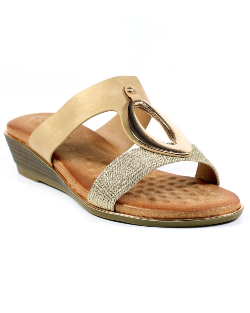 LUNAR JLH434 PORTO SANDAL-BEIGE
