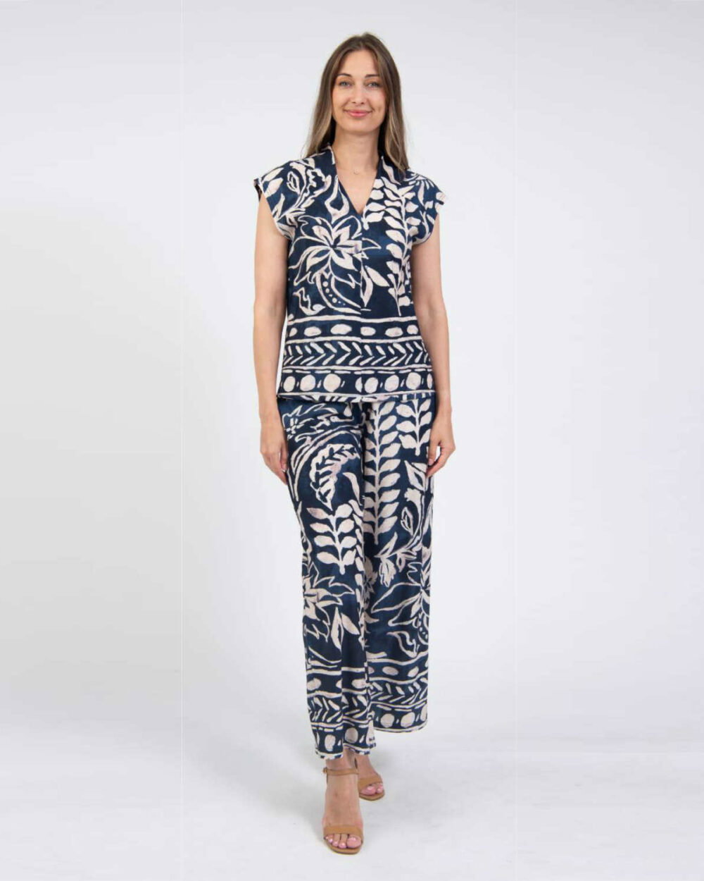 JESSICA GRAAF 31965-003 TROUSERS-NAVY