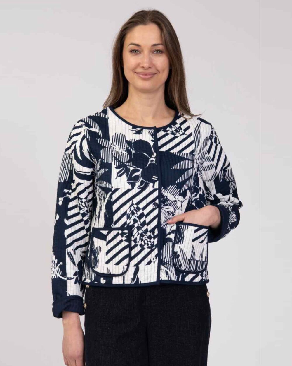 JESSICA GRAAF 31698-003 JACKET-NAVY