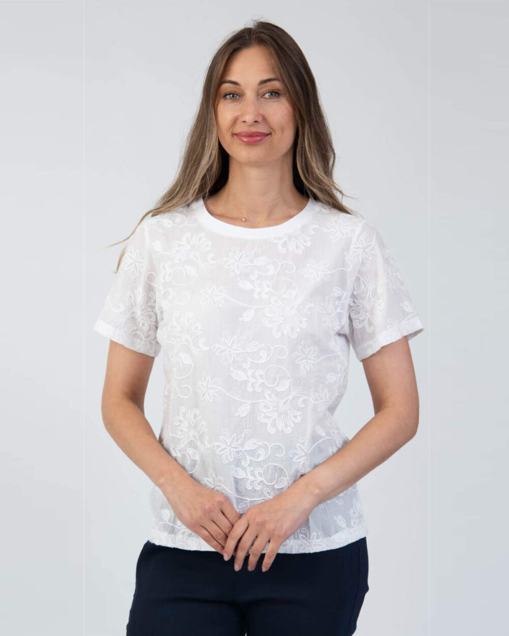 JESSICA GRAAF TOP 31714-001-WHITE