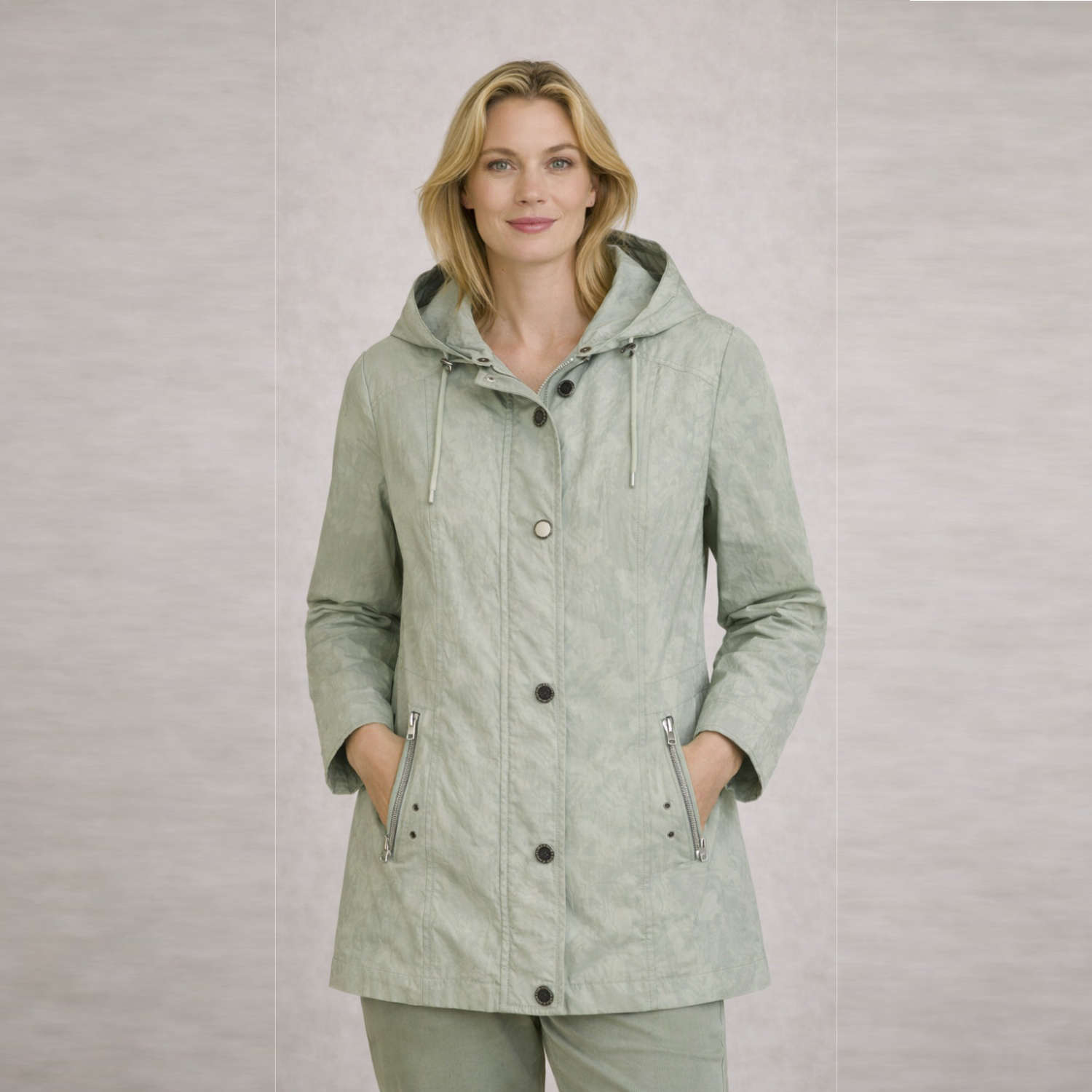 BARBARA LEBEK JACKET 50140062-KHAKI 1 BARBARA LEBEK JACKET 50140062-KHAKI