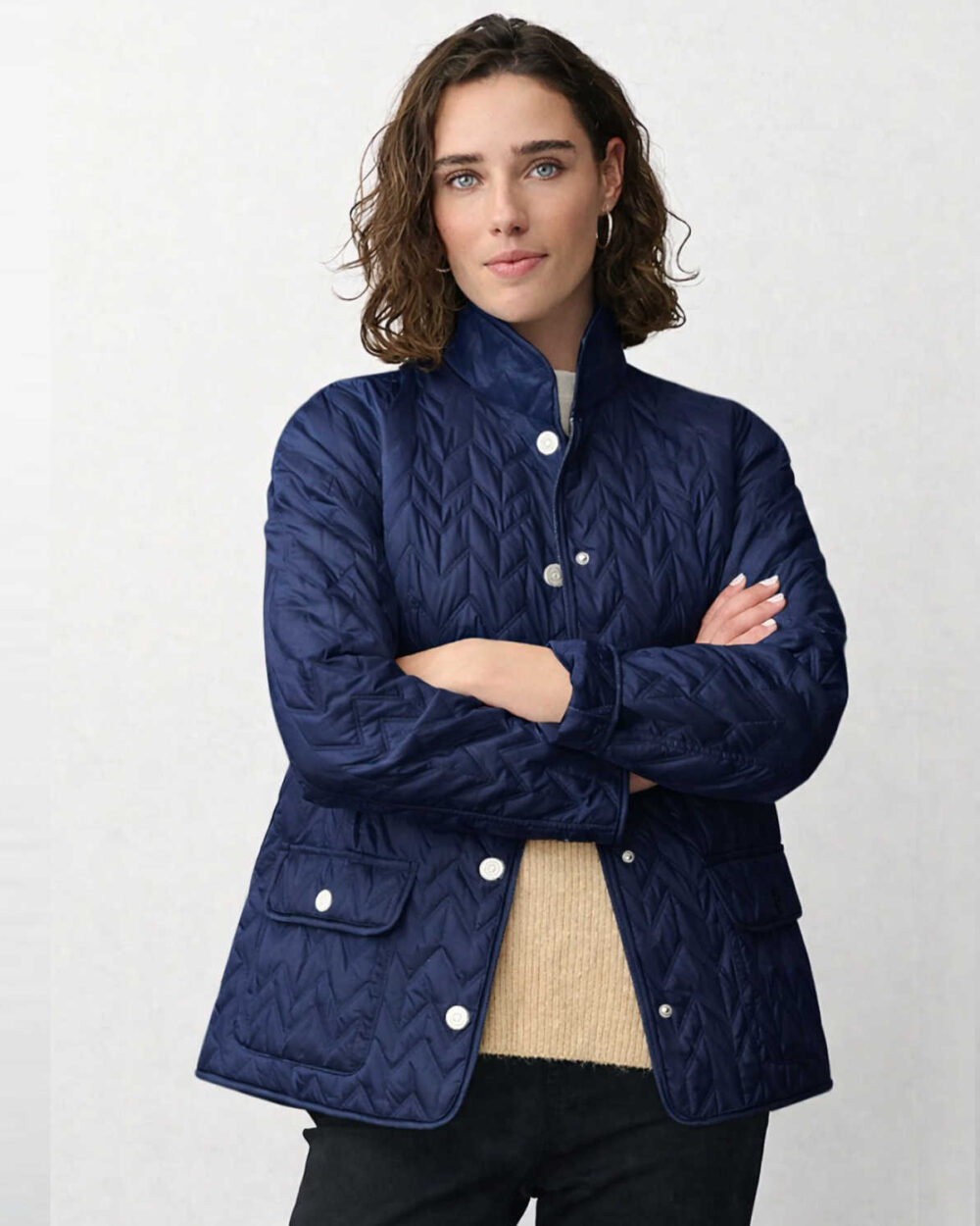 BARBARA LEBEK REVERSIBLE JACKET 50430062-NAVY