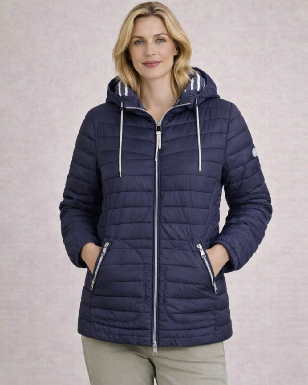 BARBARA LEBEK DOWNFREE JACKET 50490062-NAVY