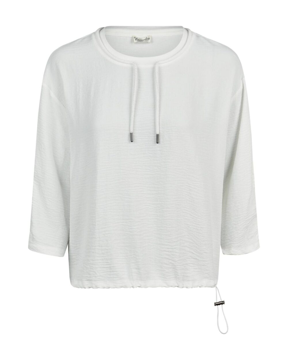 BARBARA LEBEK T SHIRT BLOUSE 55050062-OFF WHITE
