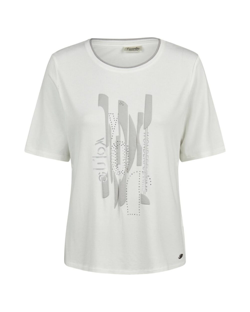 BARBARA LEBEK T SHIRT 55140062-OFF WHITE
