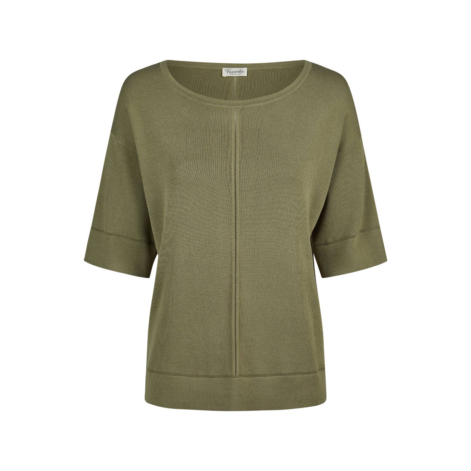 BARBARA LEBEK JUMPER 57250062-KHAKI 1 BARBARA LEBEK JUMPER 57250062-KHAKI