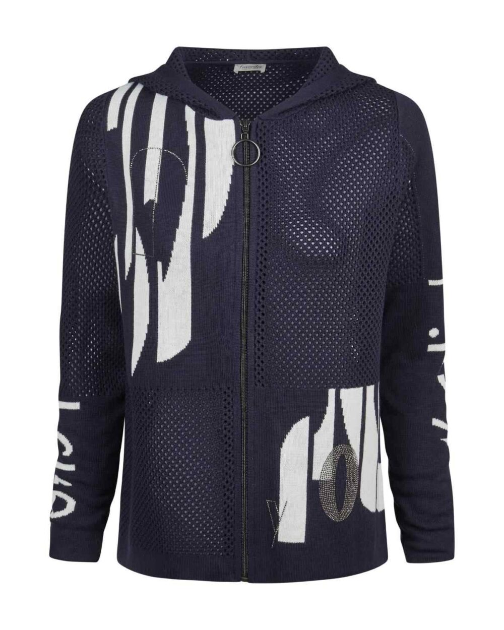 BARBARA LEBEK KNITWEAR JACKET 55740062-NAVY
