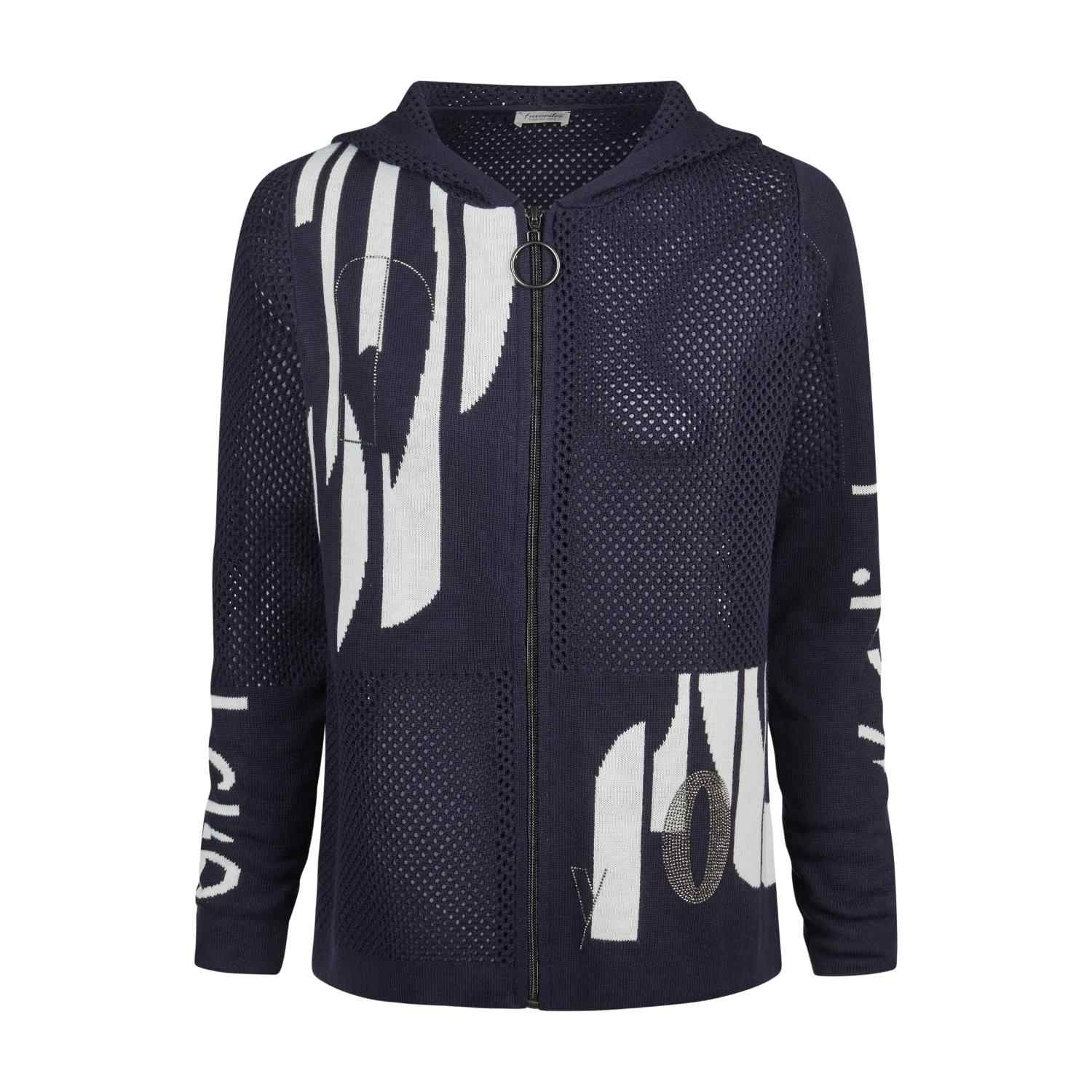BARBARA LEBEK KNITWEAR JACKET 55740062-NAVY 1 BARBARA LEBEK KNITWEAR JACKET 55740062-NAVY
