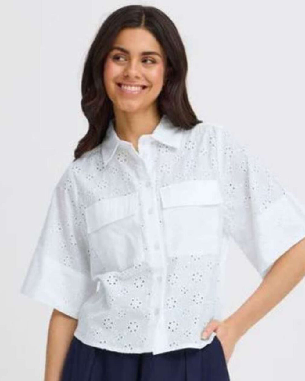 FRANSA FRBLAIR 20617598 SHIRT-WHITE