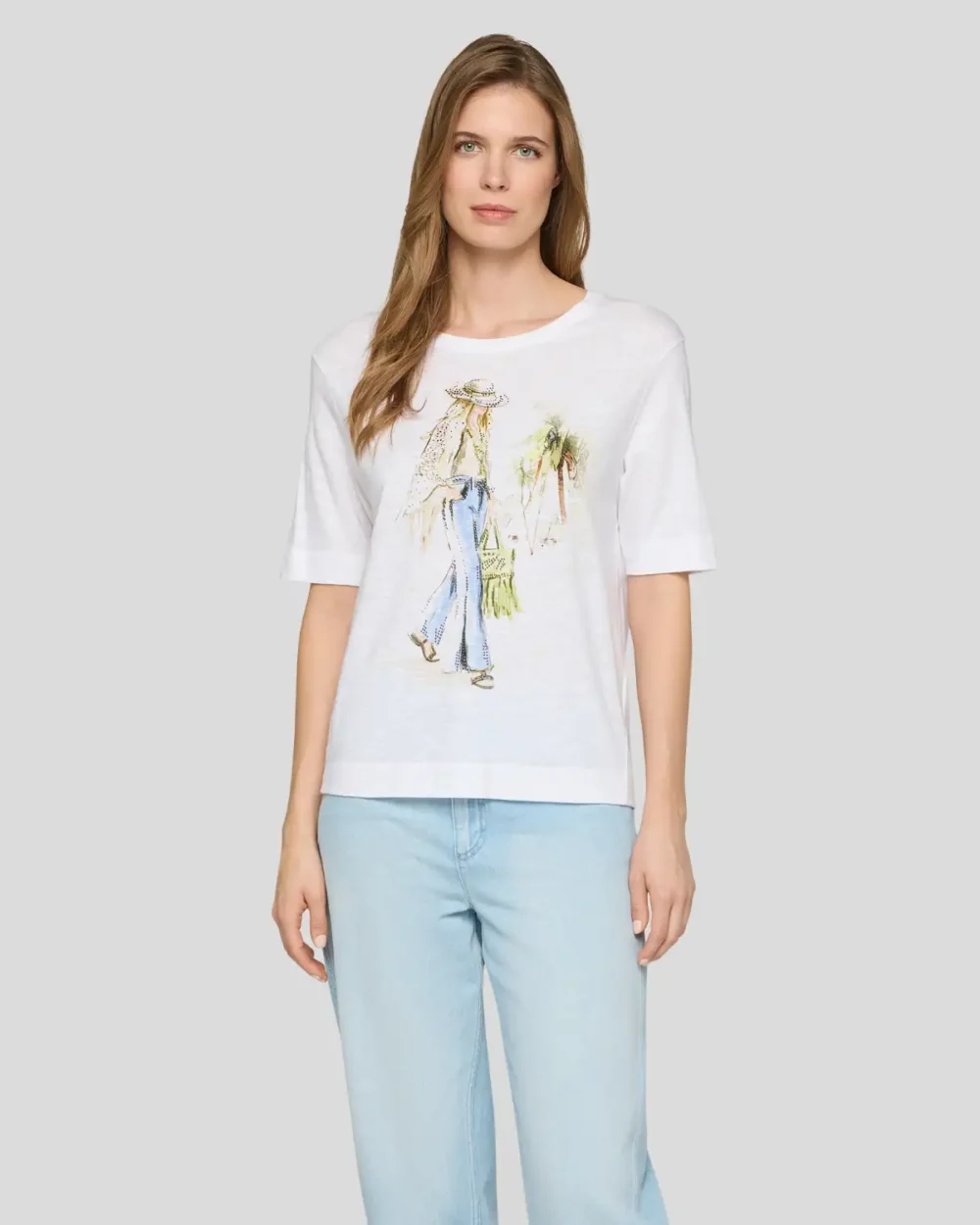 RABE 56-122321 T-SHIRT-WHITE
