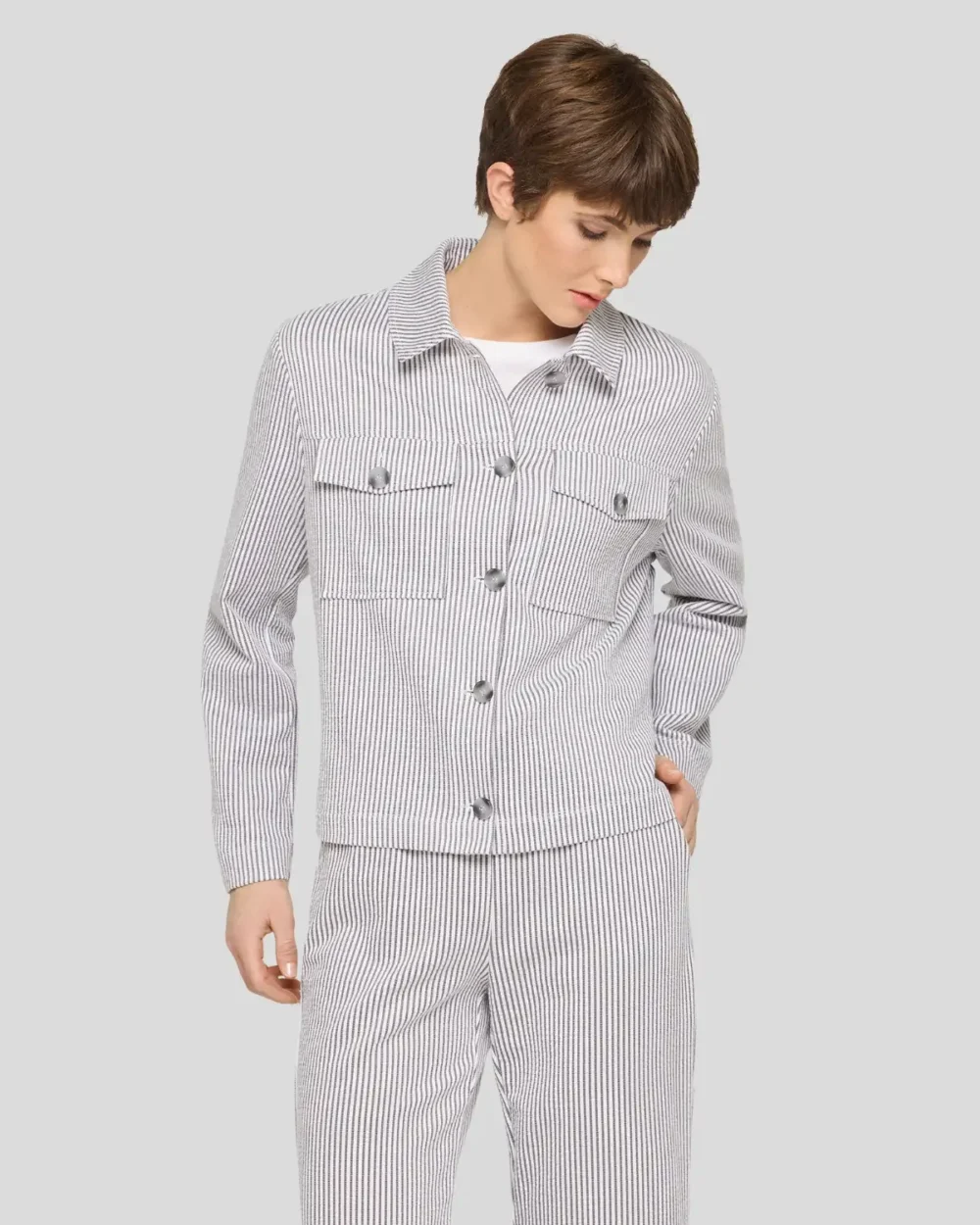 RABE 56-117231 JACKET-LIGHT GREY