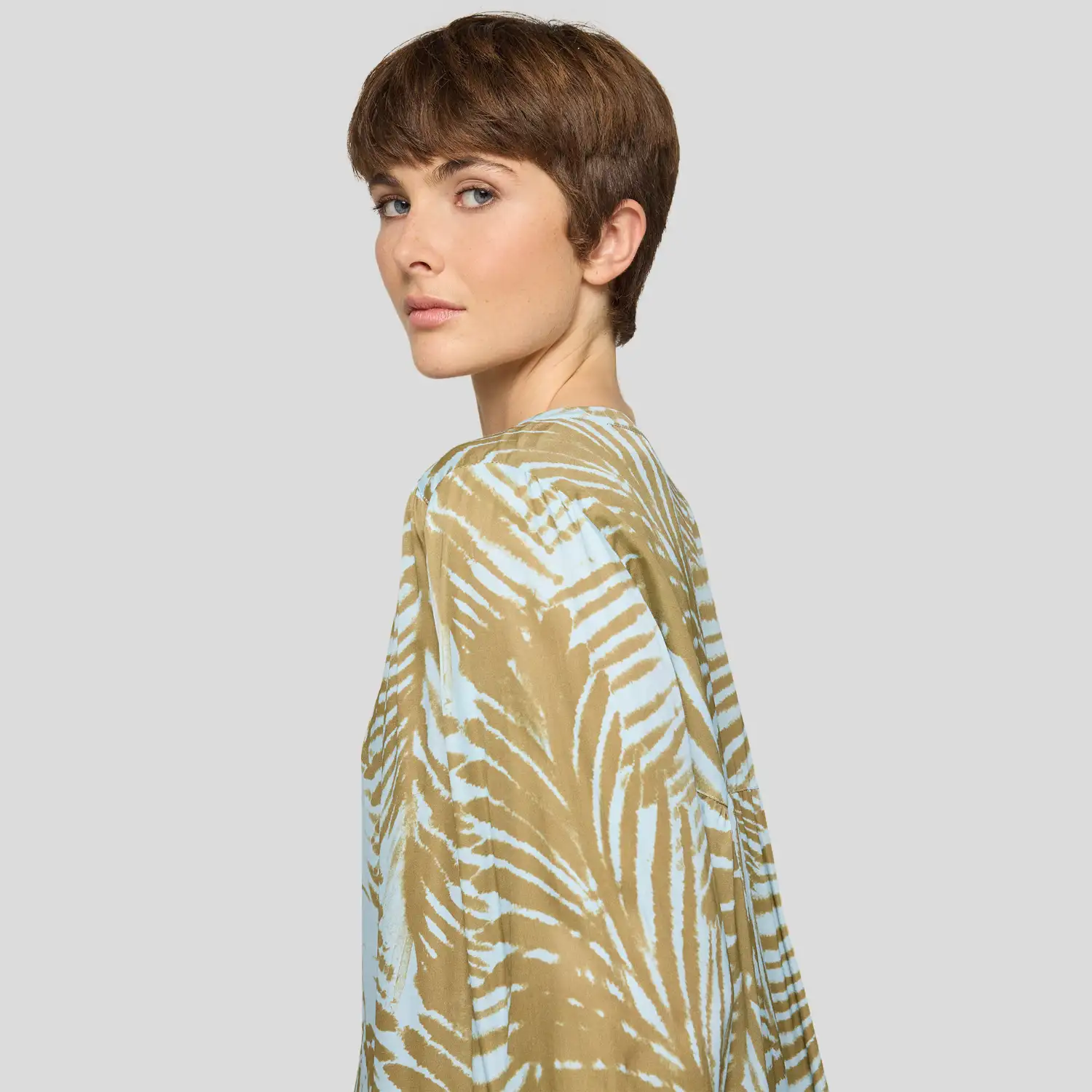 RABE 56-122106 BLOUSE-AZURE 1 RABE 56-122106 BLOUSE-AZURE
