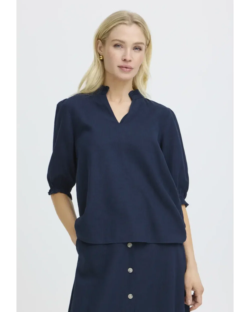B YOUNG 20818825 PUFF BLOUSE-COPENHAGEN