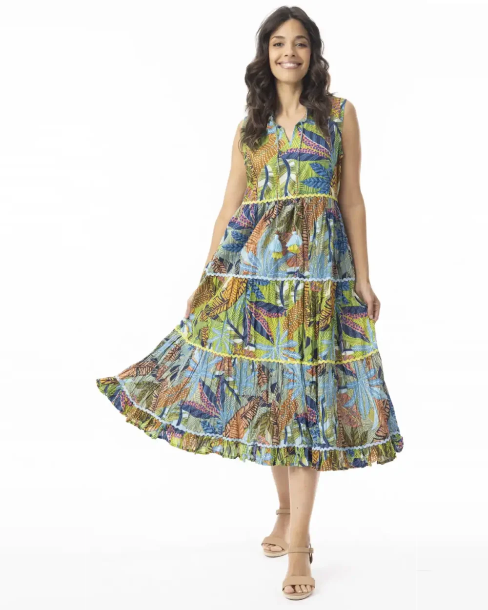 ORIENTIQUE 61751 TAYRONA DRESS-PRINT