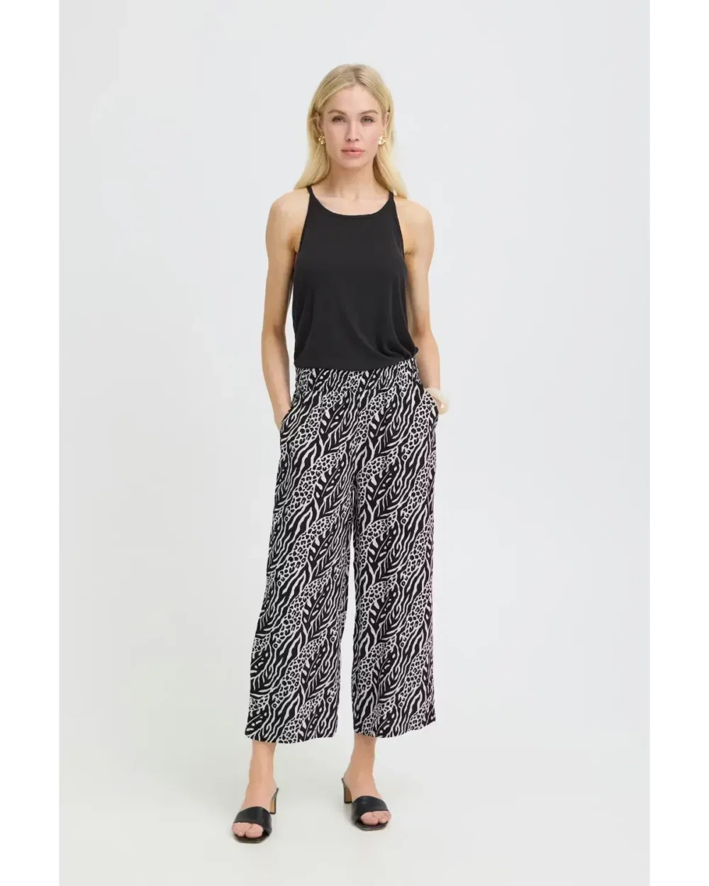 B YOUNG  20811296  BYMMJOELLA CROP PANTS 2-NATURE
