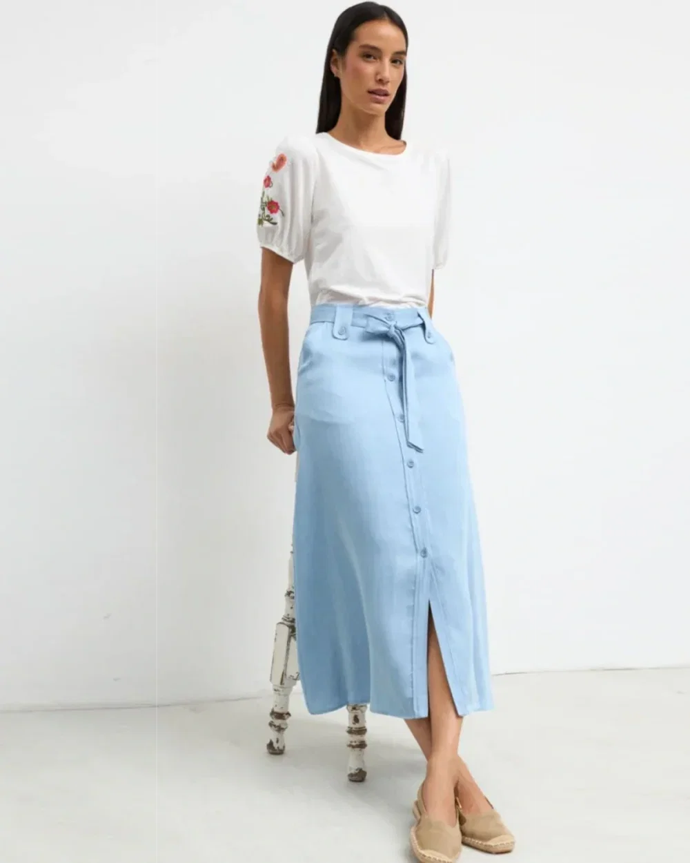 Obsessions 10 TINTA DANICA SKIRT-BLUE