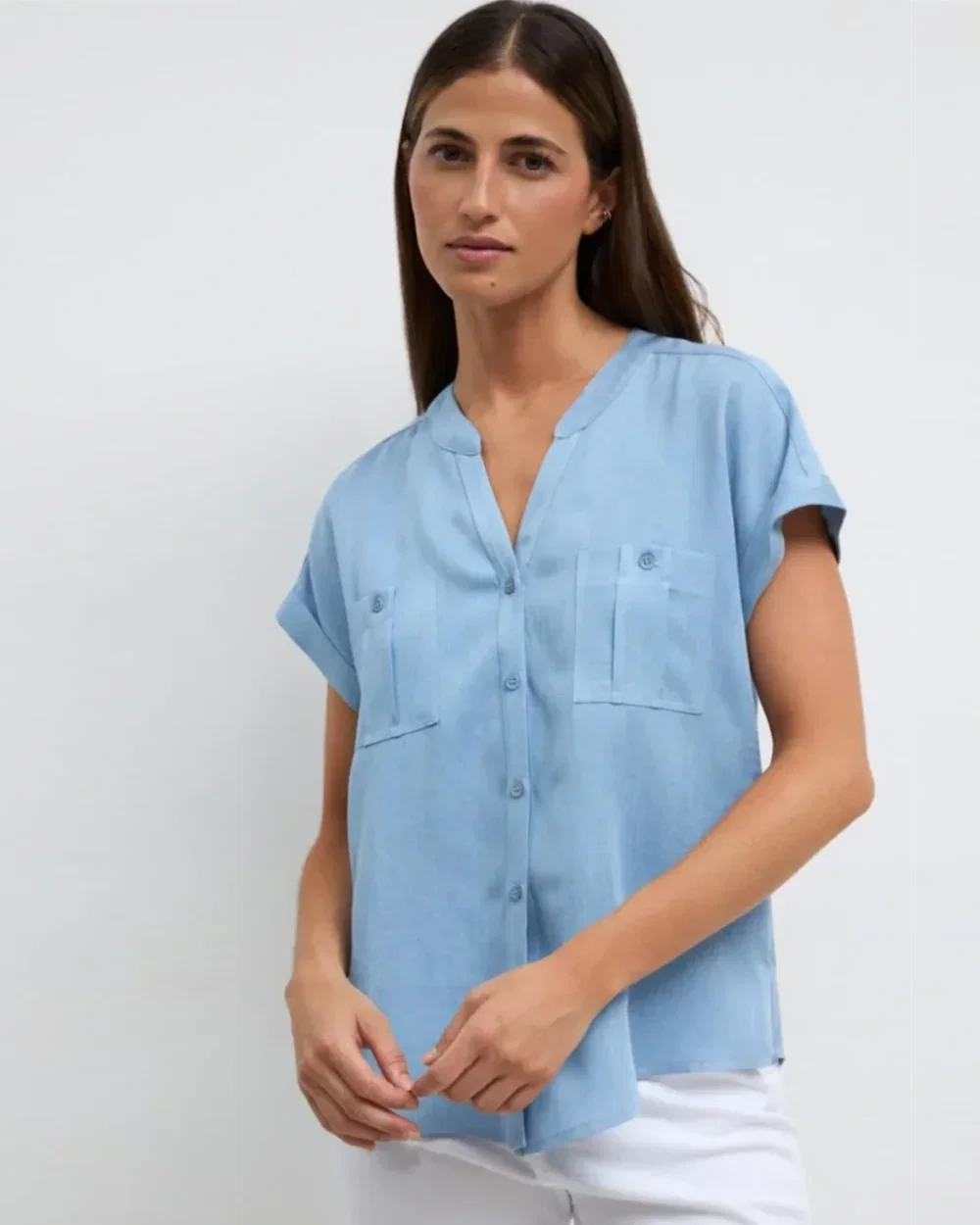 Obsessions 9 TINTA DOTY SHIRT-BLUE