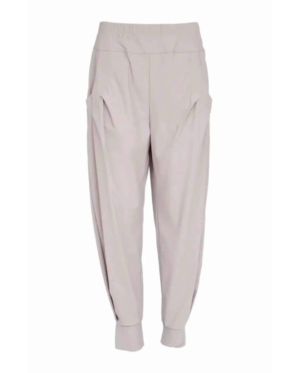 NAYA NAS26101 CUFF TROUSERSS-TAUPE