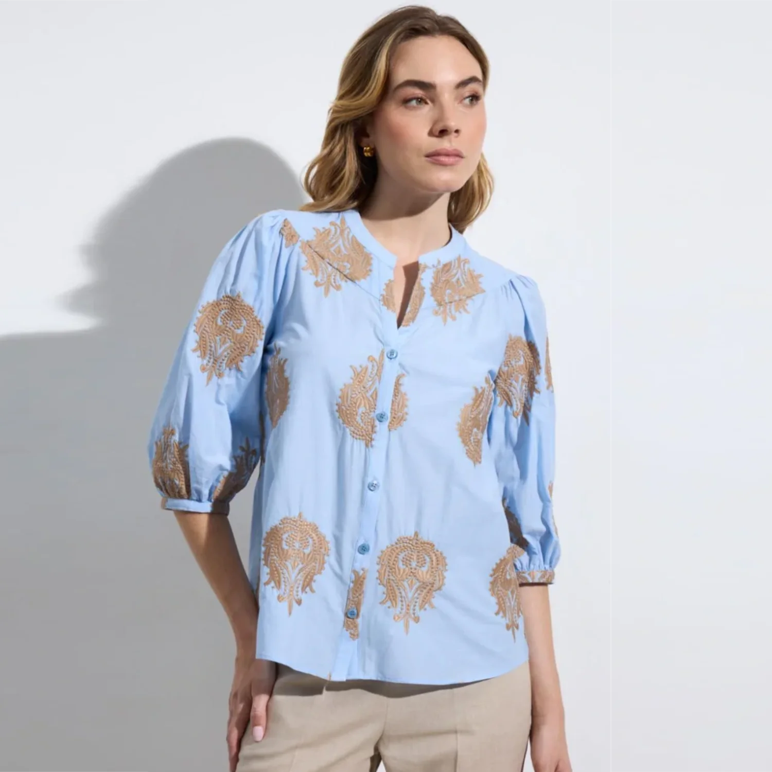 BARILOCHE BIELSA BLOUSE-MULTI 3 BARILOCHE BIELSA BLOUSE-MULTI - Image 3
