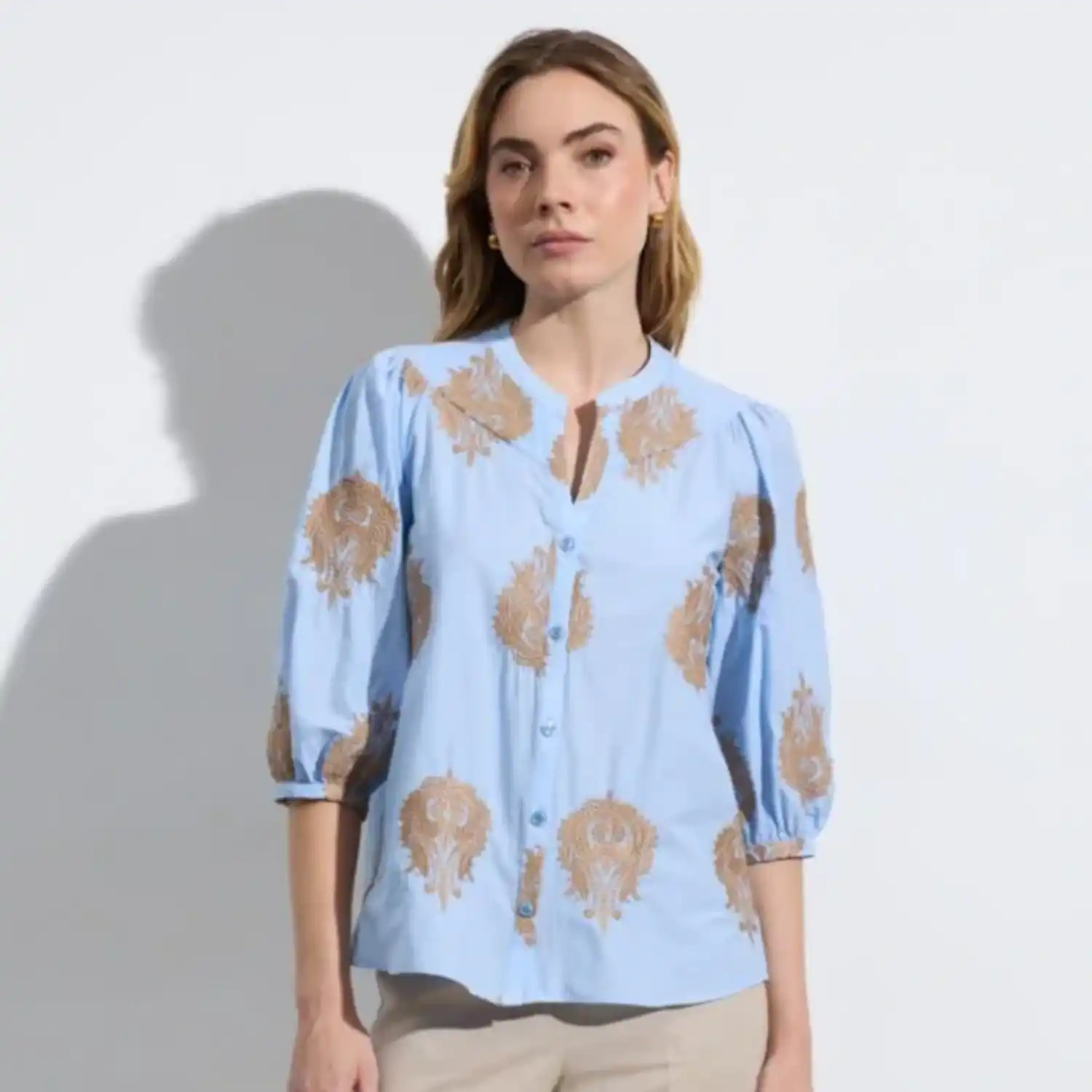 BARILOCHE BIELSA BLOUSE-MULTI 5 BARILOCHE BIELSA BLOUSE-MULTI - Image 5