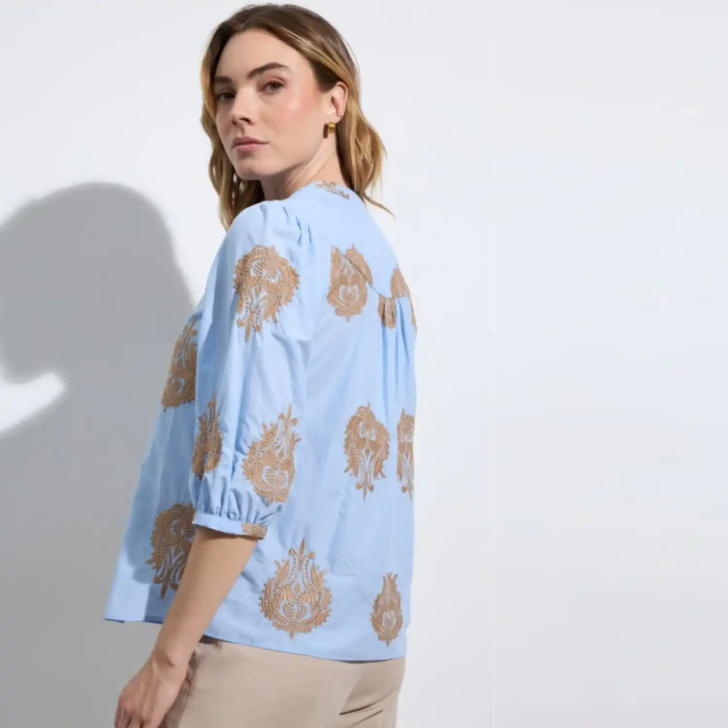 BARILOCHE BIELSA BLOUSE-MULTI 6 BARILOCHE BIELSA BLOUSE-MULTI - Image 6