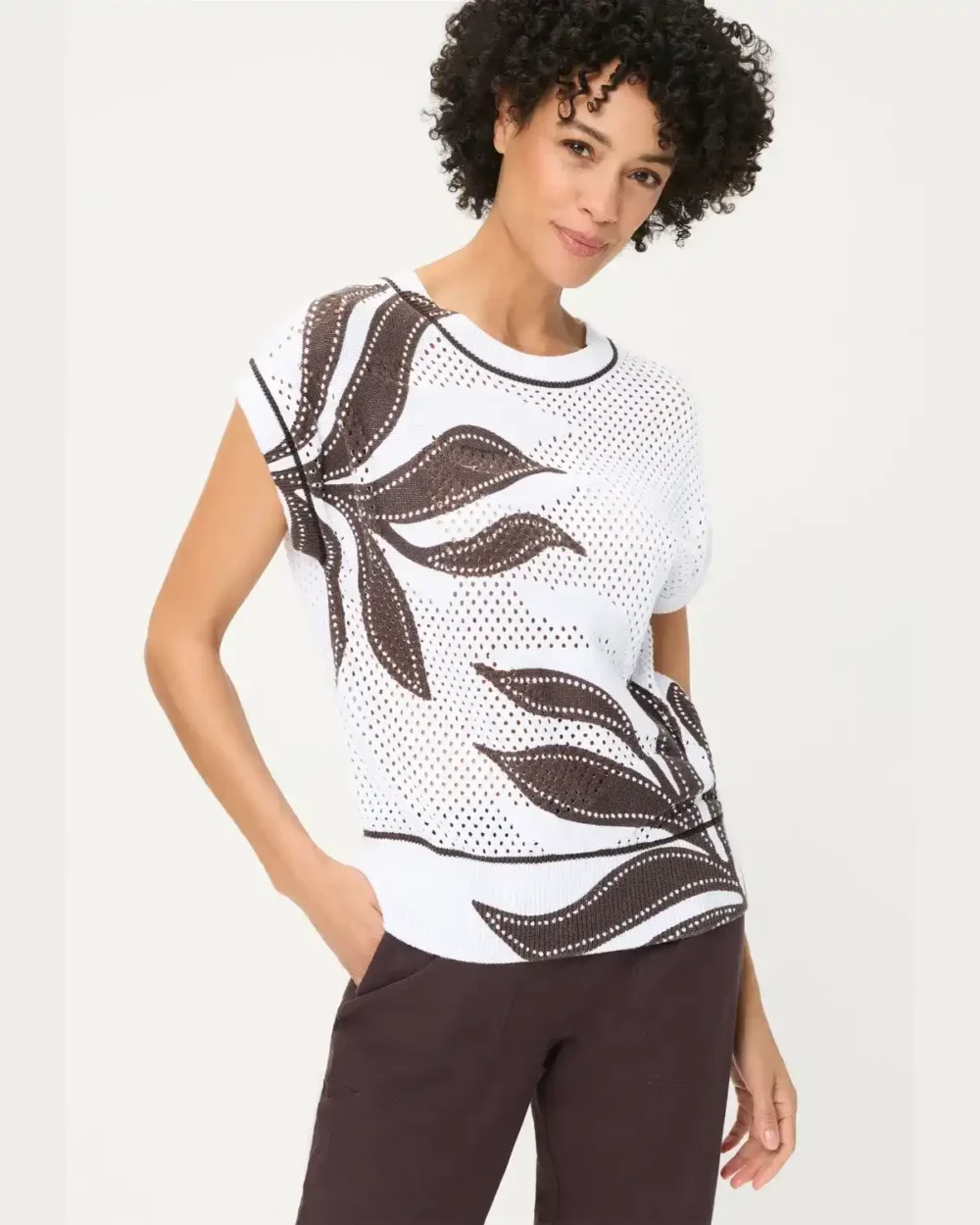 OLSEN JUMPER 11004845-WHITE