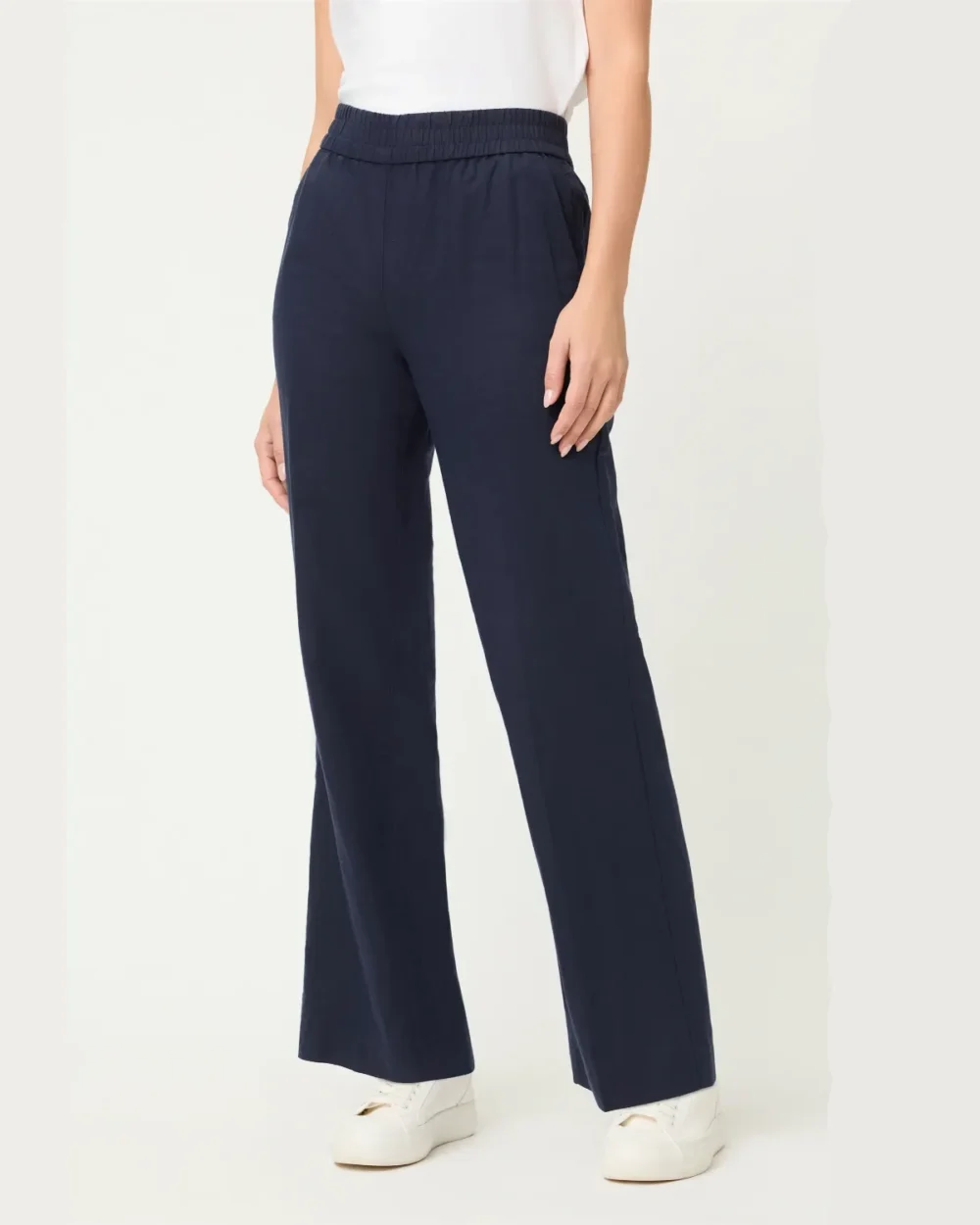 OLSEN TROUSERS 14002440-INK BLUE