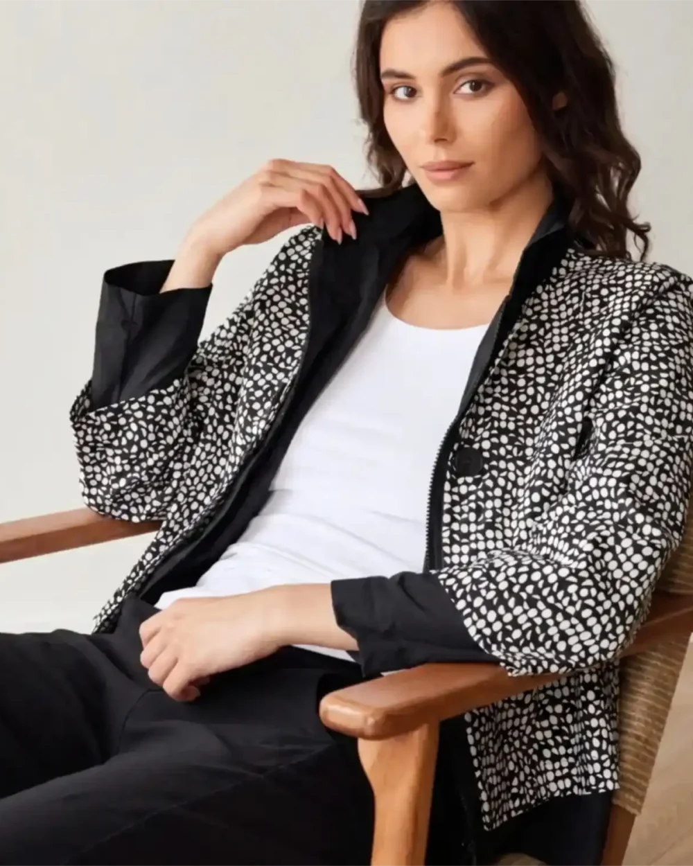 PERUZZI SS26510 3-IN-1 JACKET-BLACK