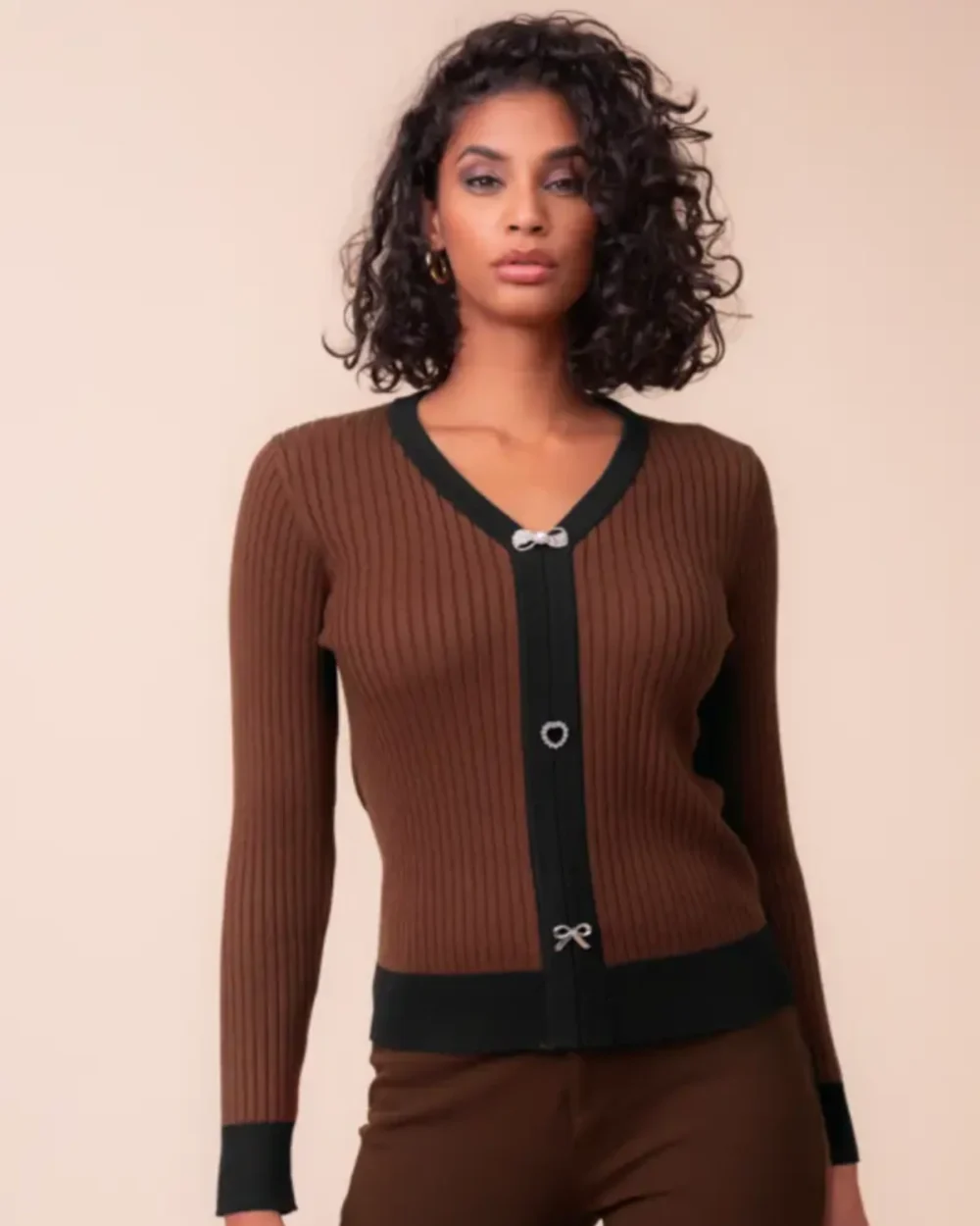 Obsessions Fashion 26 ALISON SHERI A48065 JUMPER-BROWN