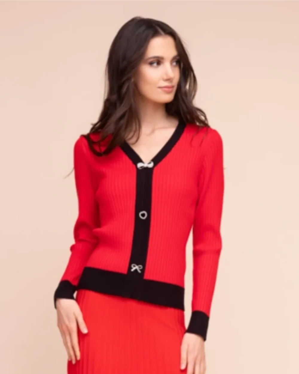 Obsessions Fashion 25 ALISON SHERI A48065 JUMPER-RED
